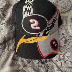 Vintage Racing Hat #2 Rusty Walllace Ball Cap Hat Adjustable